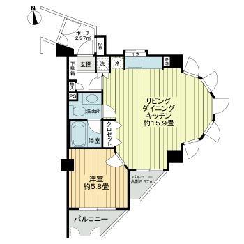 新宿区荒木町のマンション