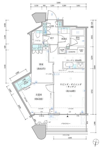 中央区勝どき４丁目のマンション