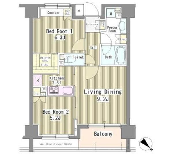 中央区佃２丁目のマンション