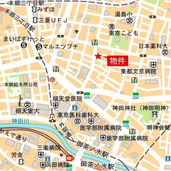 文京区湯島２丁目のマンション