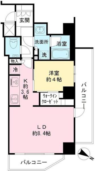 新宿区払方町のマンション