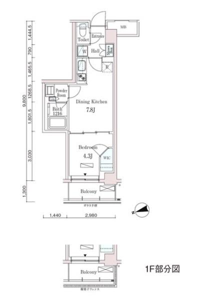 新宿区市谷左内町のマンション