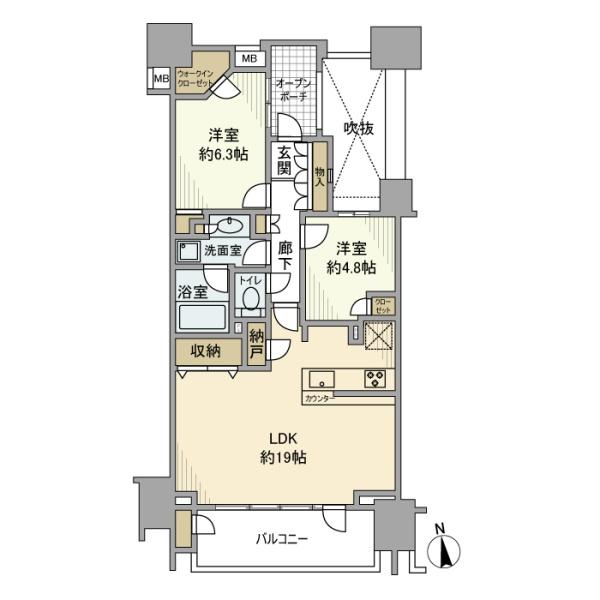 新宿区矢来町のマンション