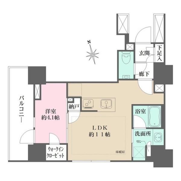港区高輪３丁目のマンション
