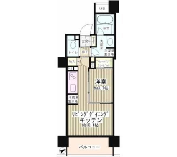 品川区西五反田３丁目のマンション