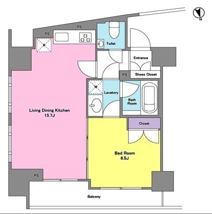 港区麻布十番２丁目のマンション