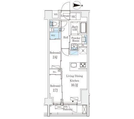 新宿区西落合２丁目のマンション