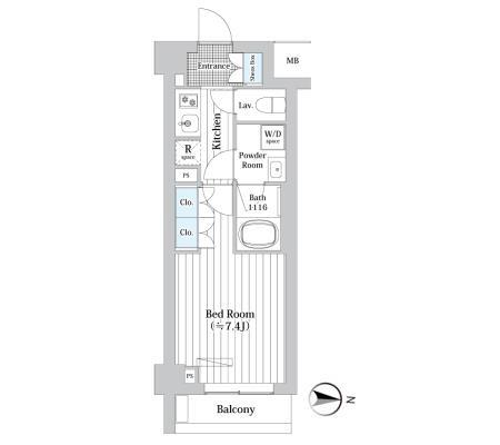 新宿区北新宿２丁目のマンション