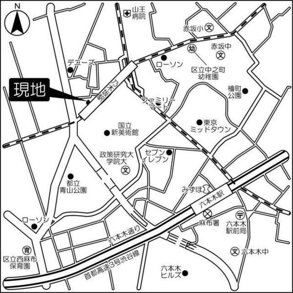 港区六本木７丁目のマンション