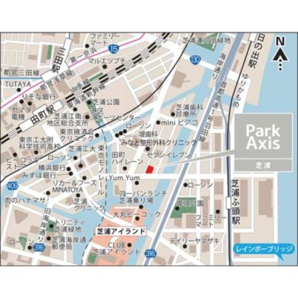 港区芝浦２丁目のマンション