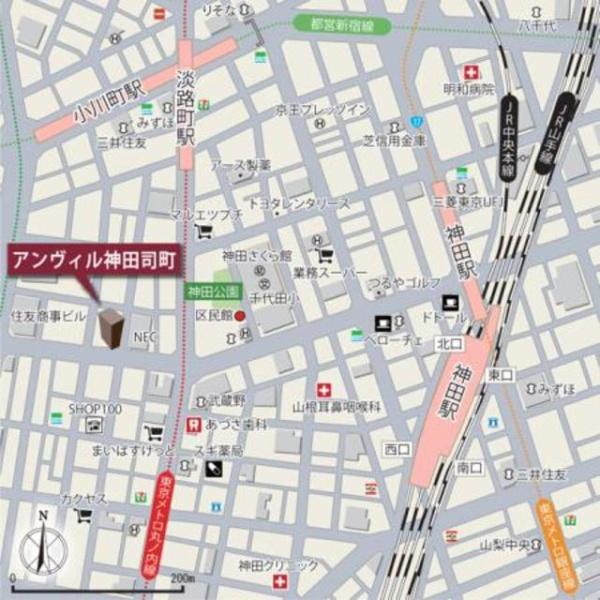 千代田区神田司町２丁目のマンション