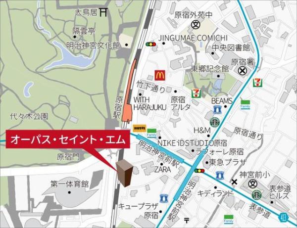 渋谷区神宮前６丁目のマンション