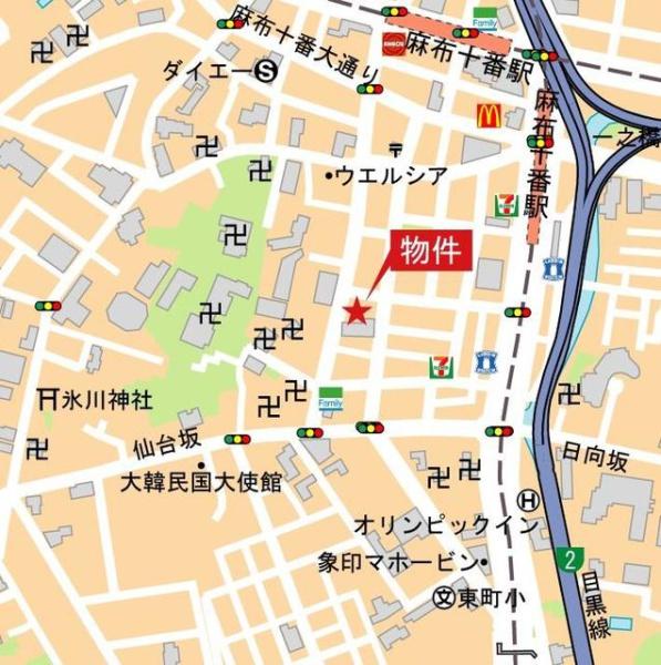 港区麻布十番３丁目のマンション