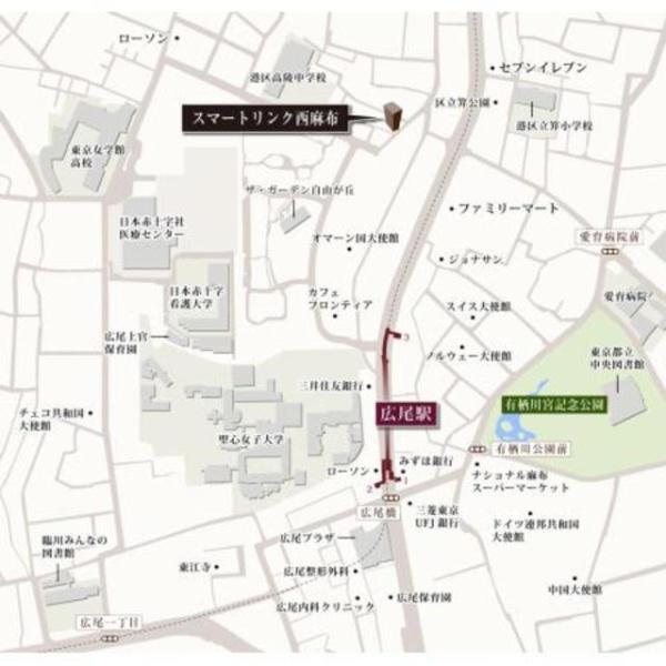 港区西麻布４丁目のマンション