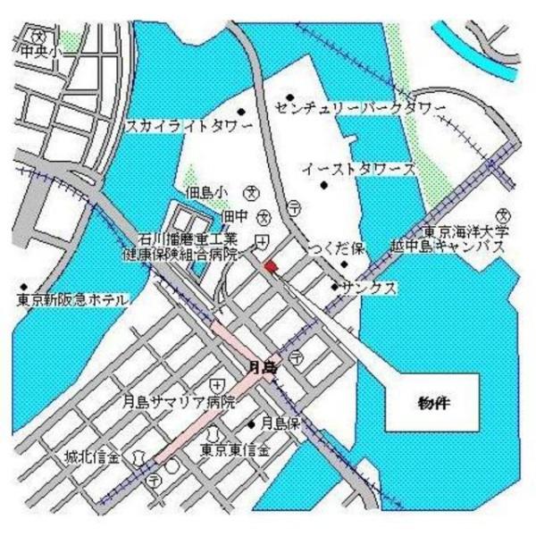 中央区佃２丁目のマンション