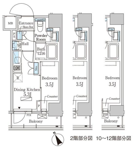 中央区日本橋茅場町２丁目のマンション
