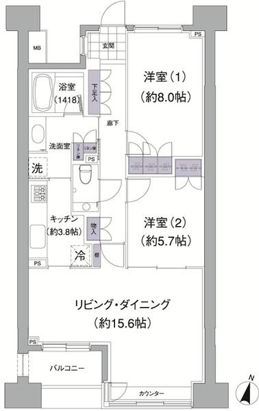 品川区上大崎２丁目のマンション