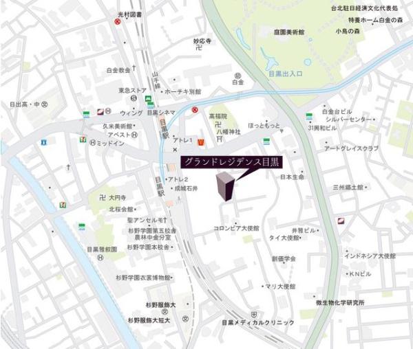 品川区上大崎３丁目のマンション