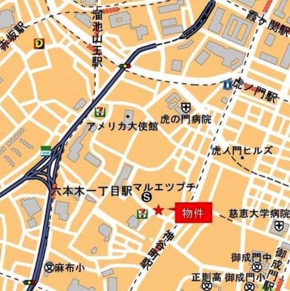 港区虎ノ門４丁目のマンション