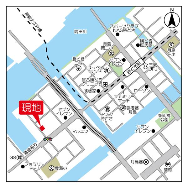 中央区勝どき５丁目のマンション