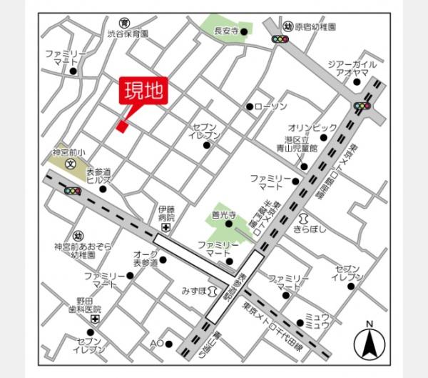 渋谷区神宮前４丁目のマンション