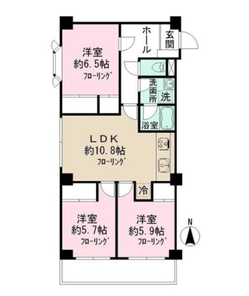 世田谷区弦巻２丁目のマンション