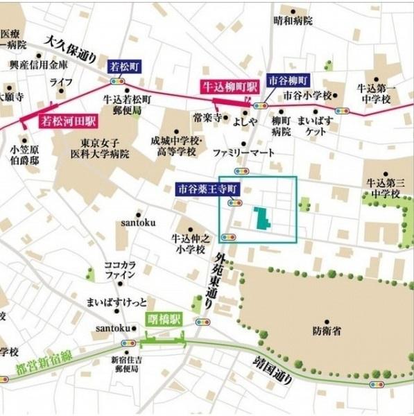 新宿区市谷薬王寺町のマンション