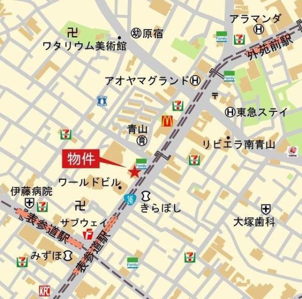 港区北青山３丁目のマンション