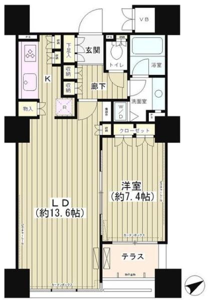 中央区明石町のマンション
