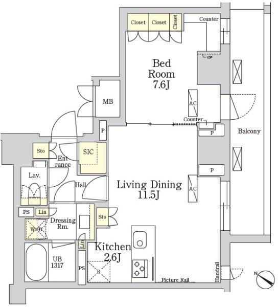 港区南麻布１丁目のマンション