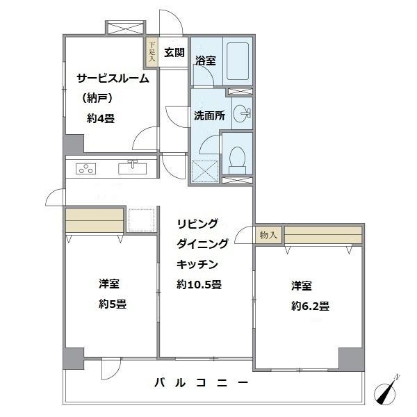 中央区勝どき４丁目のマンション