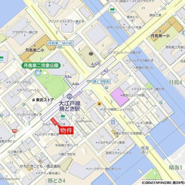 中央区勝どき４丁目のマンション
