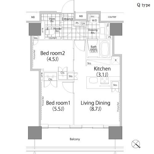 港区赤坂２丁目のマンション