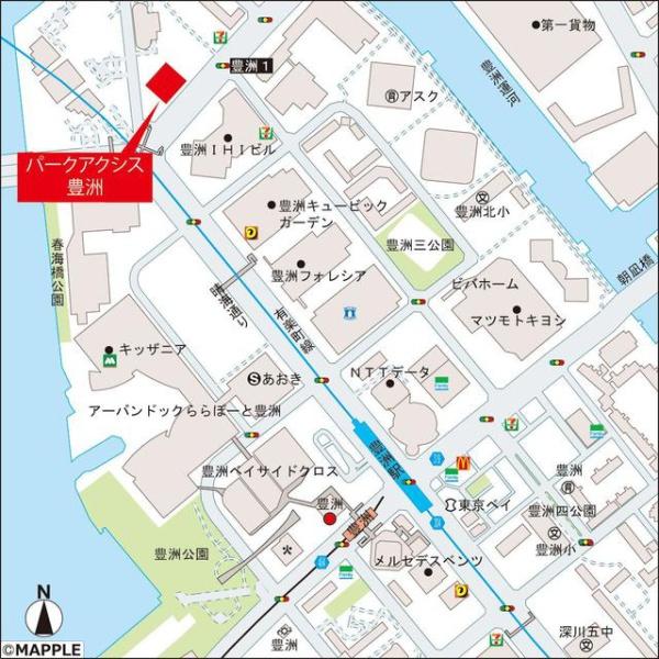 江東区豊洲１丁目のマンション