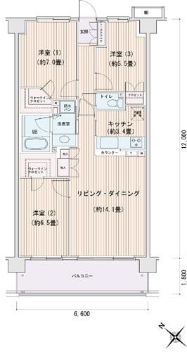 江東区豊洲３丁目のマンション