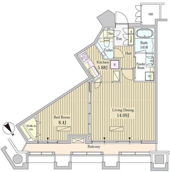 港区東新橋２丁目のマンション