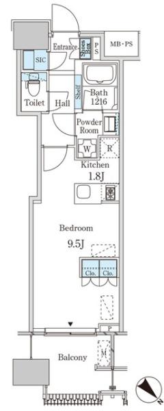 目黒区上目黒２丁目のマンション
