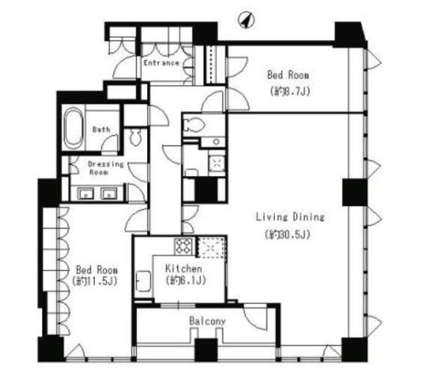 目黒区下目黒２丁目のマンション