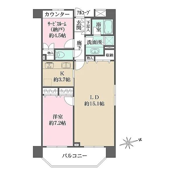 港区白金１丁目のマンション