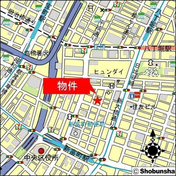 中央区新富１丁目のマンション