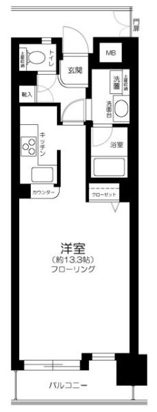 港区芝浦１丁目のマンション