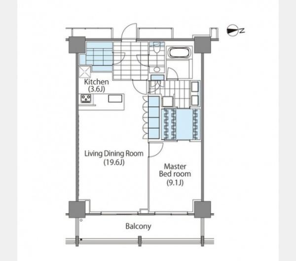 新宿区新宿６丁目のマンション