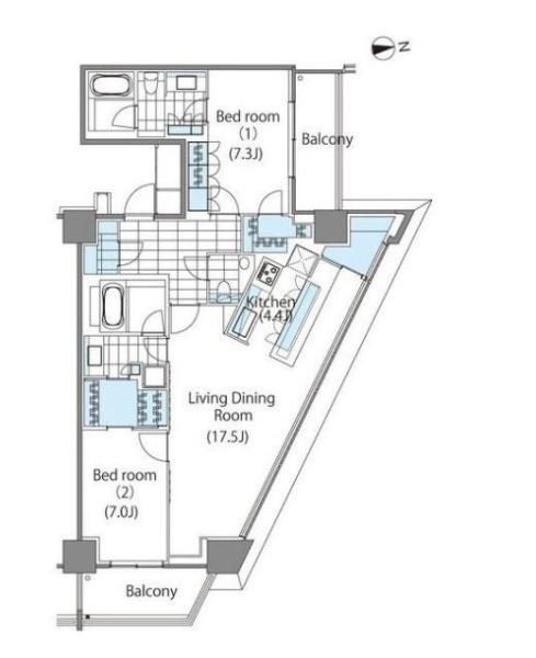 新宿区新宿６丁目のマンション
