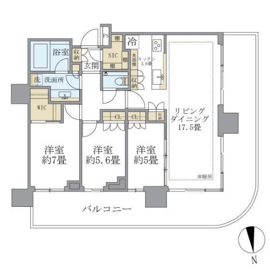 HARUMIFLAGSUNT棟　晴海フラッグ