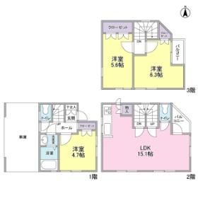 三軒茶屋2丁目戸建