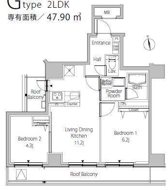 カーサスプレンディッド麻布十番駅前