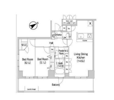 コンフォリア田町(間取り)