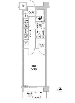 コンフォリア目黒青葉台(間取り)