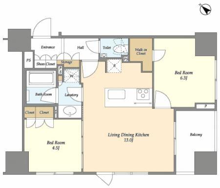 ドゥーエ月島Ⅱ