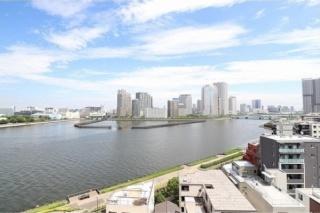 ドゥーエ月島Ⅱ(現地からの眺望)